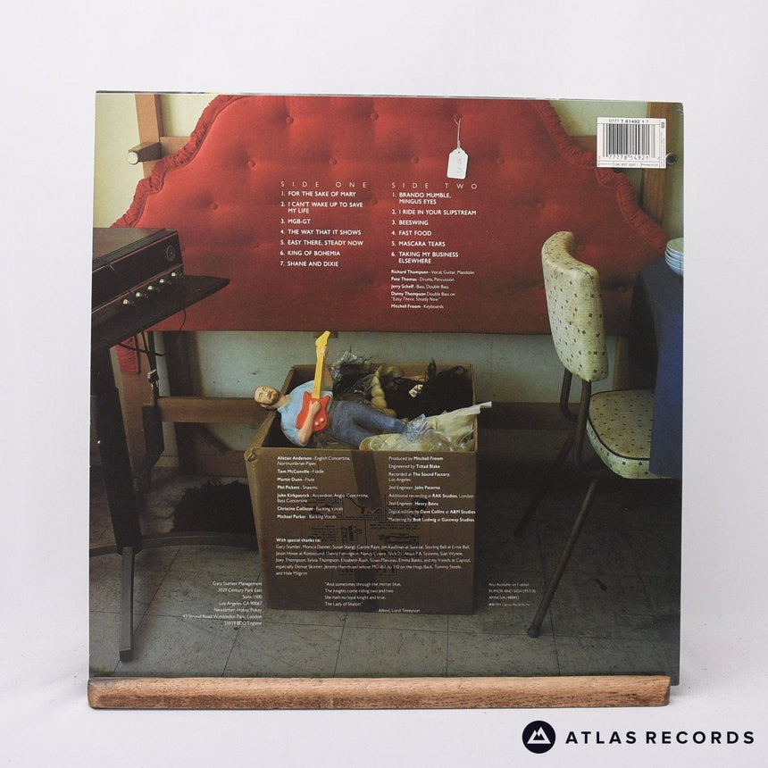 Richard Thompson - Mirror Blue - A-1 B-1 LP Vinyl Record - EX/EX