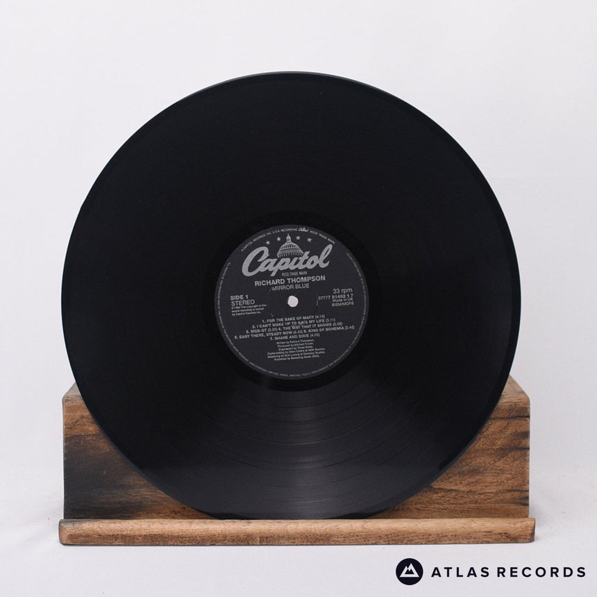 Richard Thompson - Mirror Blue - A-1 B-1 LP Vinyl Record - EX/EX