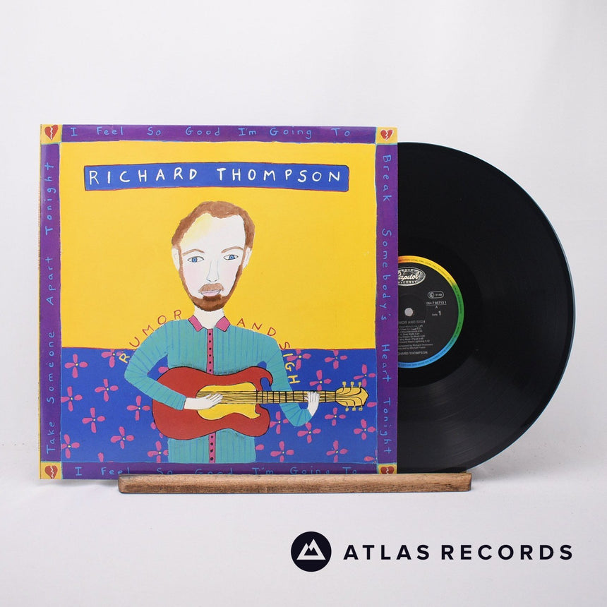 Richard Thompson - Rumor And Sigh - A1 B1 LP Vinyl Record - NM/EX
