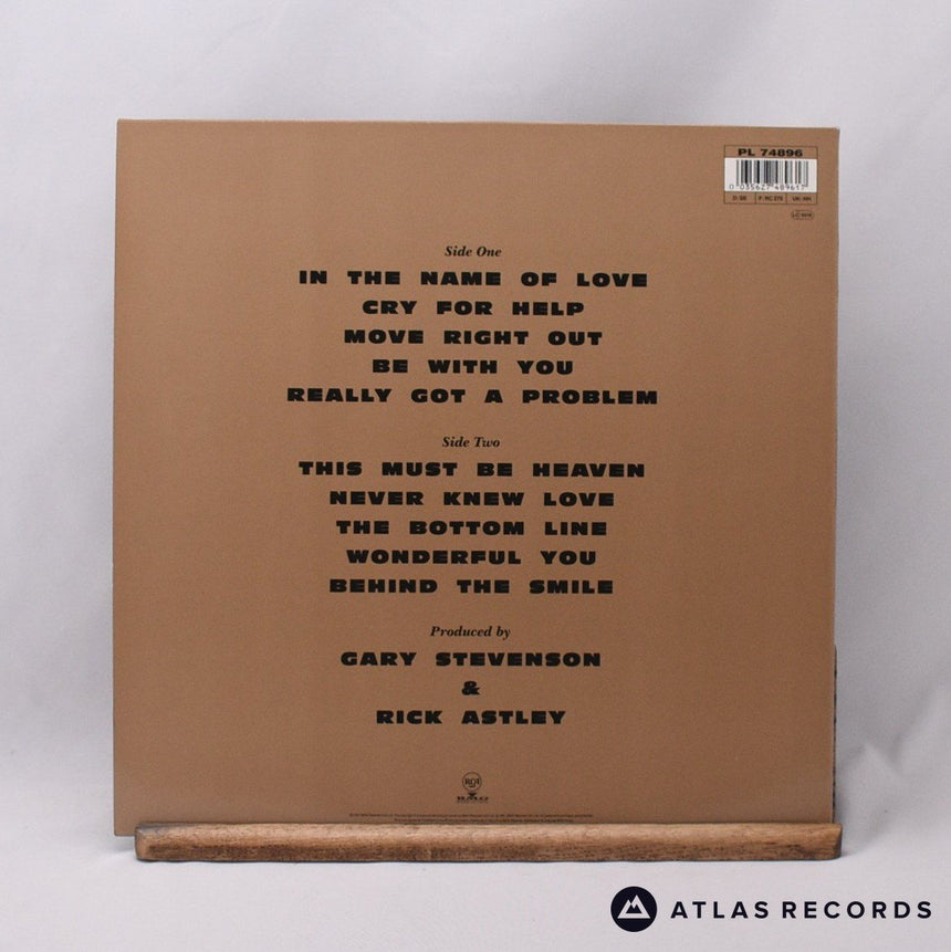 Rick Astley - Free - LP Vinyl Record - EX/EX