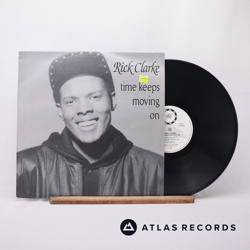 Rick Clarke - Time Keeps Moving On - LP Vinyl Record - VG+/EX