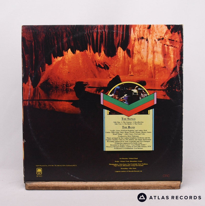 Rick Wakeman - Journey To The Centre Of The Earth - LP Vinyl Record - VG+/VG+