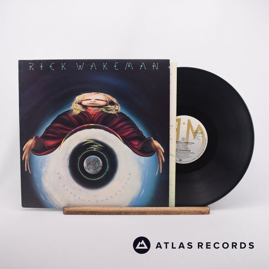 Rick Wakeman No Earthly Connection LP Vinyl Record - Front Cover & Record