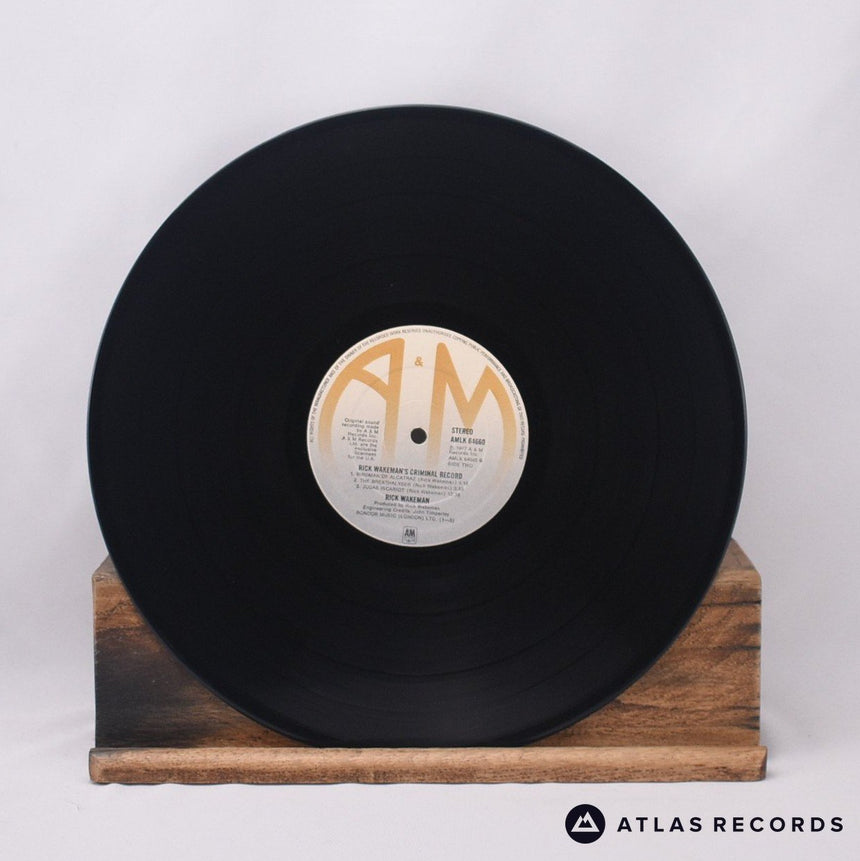 Rick Wakeman - Rick Wakeman's Criminal Record - LP Vinyl Record - EX/VG+