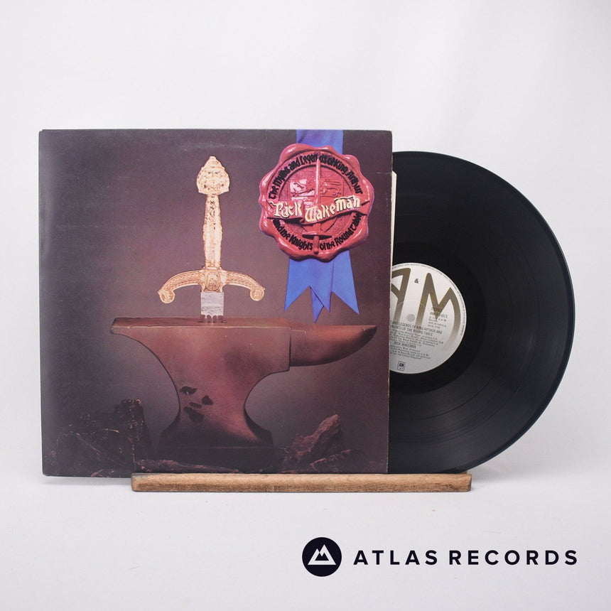 Rick Wakeman The Myths And Legends Of King Arthur And The Knights Of The Round Table LP Vinyl Record - Front Cover & Record