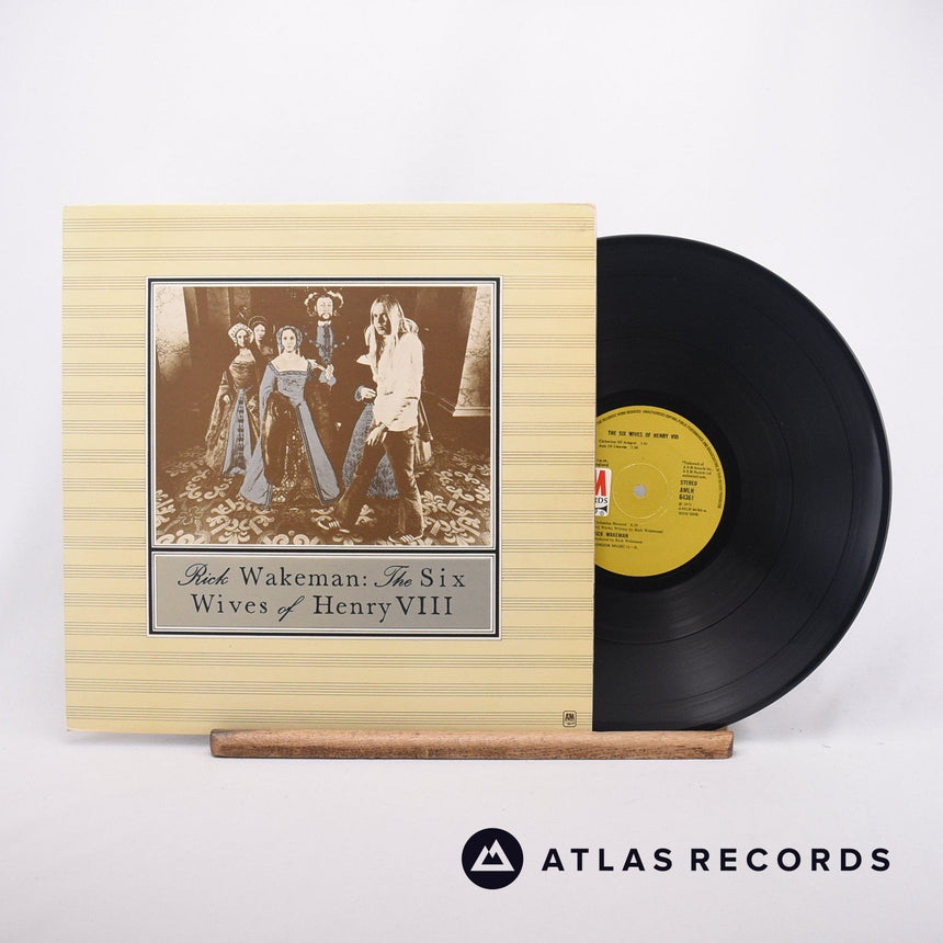 Rick Wakeman The Six Wives Of Henry VIII LP Vinyl Record - Front Cover & Record