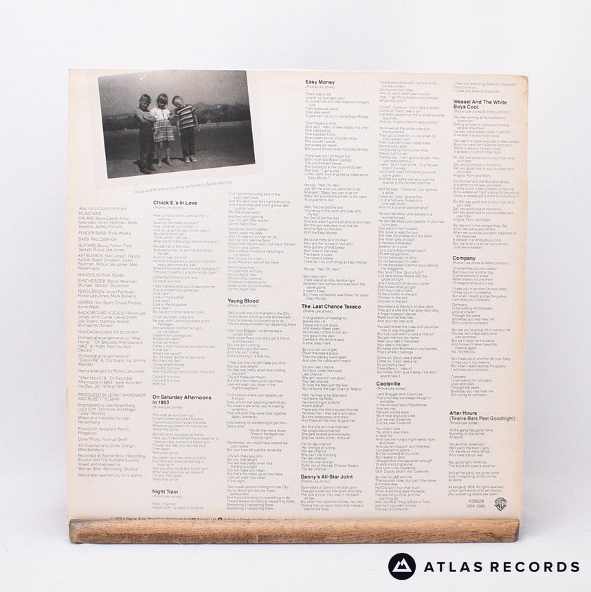 Rickie Lee Jones - Rickie Lee Jones - LP Vinyl Record - EX/EX