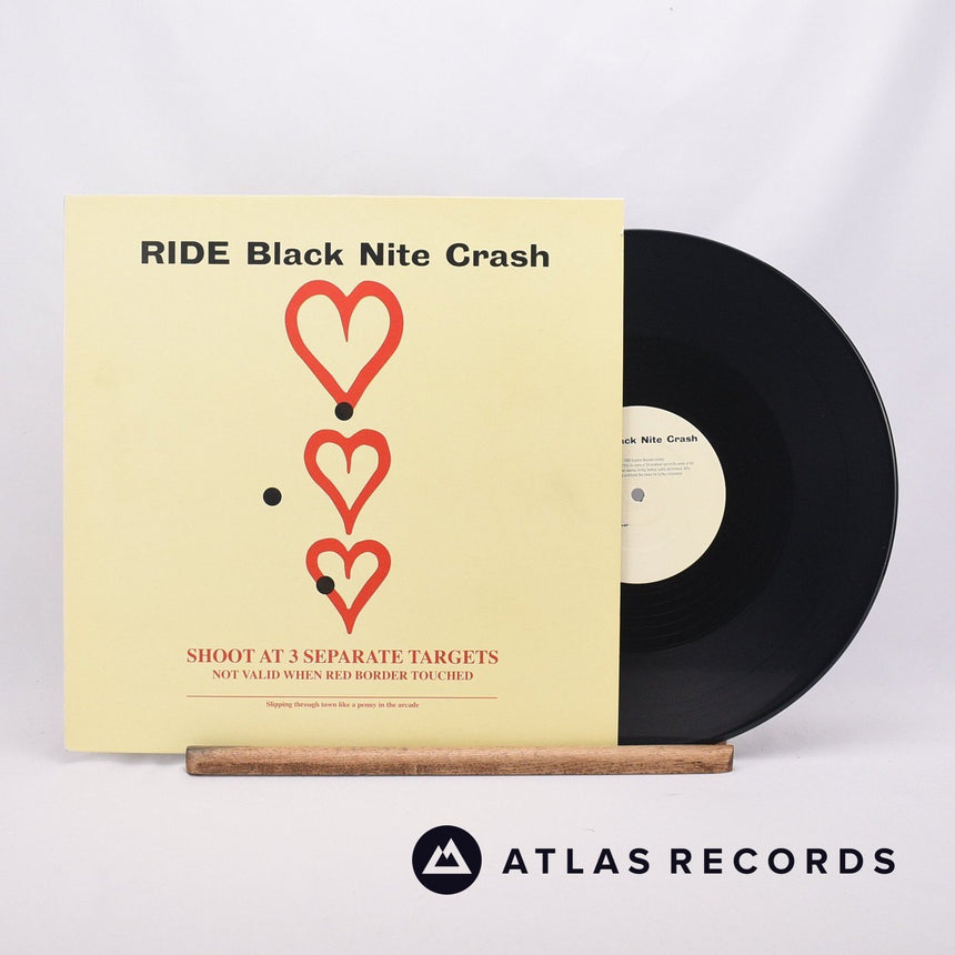Ride Black Nite Crash 12" Vinyl Record - Front Cover & Record
