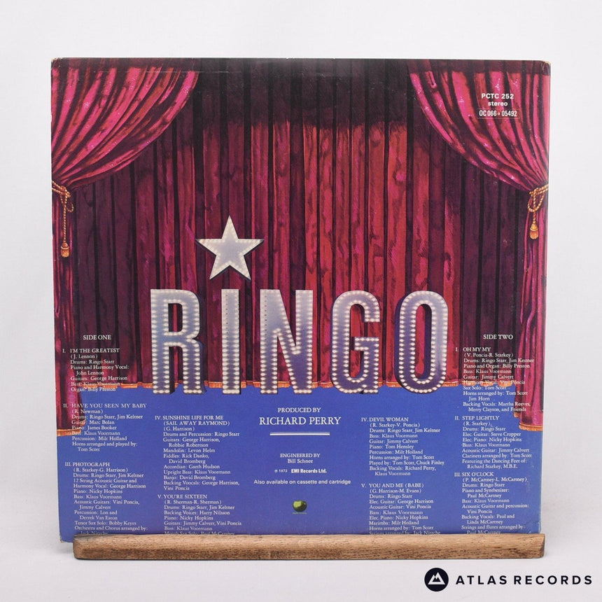 Ringo Starr - Ringo - Booklet Gatefold LP Vinyl Record - EX/VG+