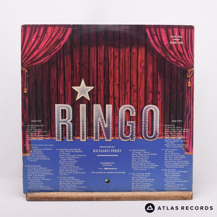 Ringo Starr - Ringo - Integral Booklet Gatefold LP Vinyl Record - VG+/EX