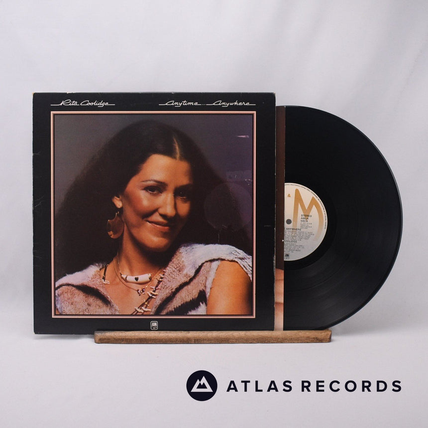 Rita Coolidge Anytime... Anywhere LP Vinyl Record - Front Cover & Record