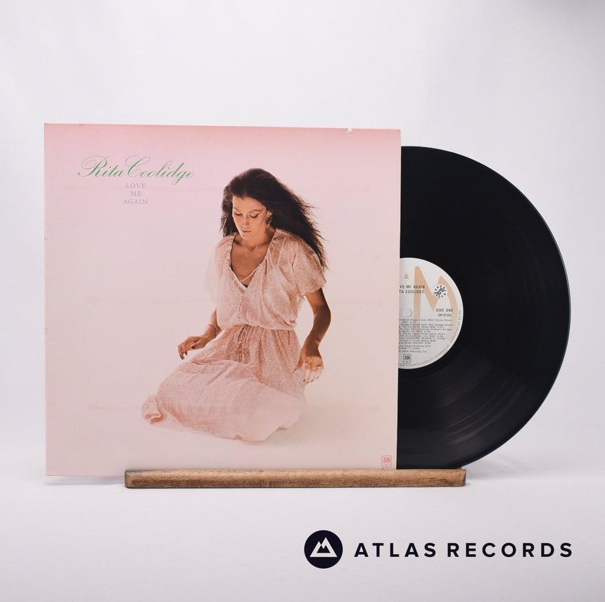 Rita Coolidge Love Me Again LP Vinyl Record - Front Cover & Record