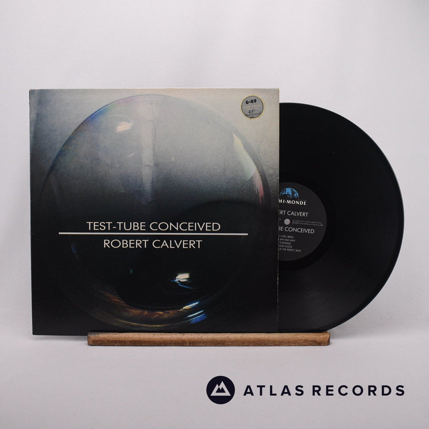 Robert Calvert Test-Tube Conceived LP Vinyl Record - Front Cover & Record