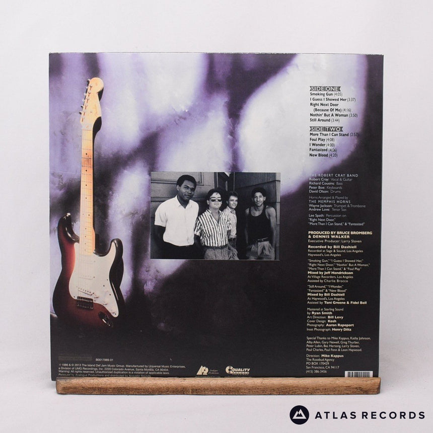 Robert Cray - Strong Persuader - Reissue -A -B LP Vinyl Record - NM/NM