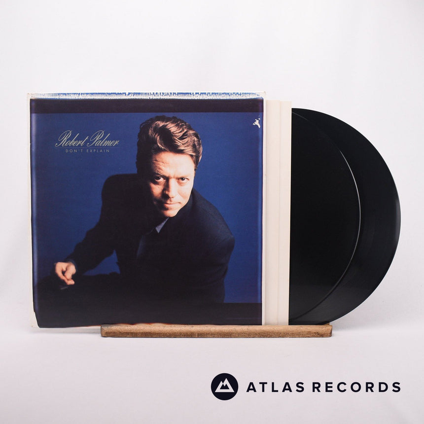 Robert Palmer Don't Explain 2 x LP Vinyl Record - Front Cover & Record
