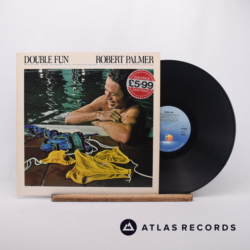 Robert Palmer Double Fun LP Vinyl Record - Front Cover & Record