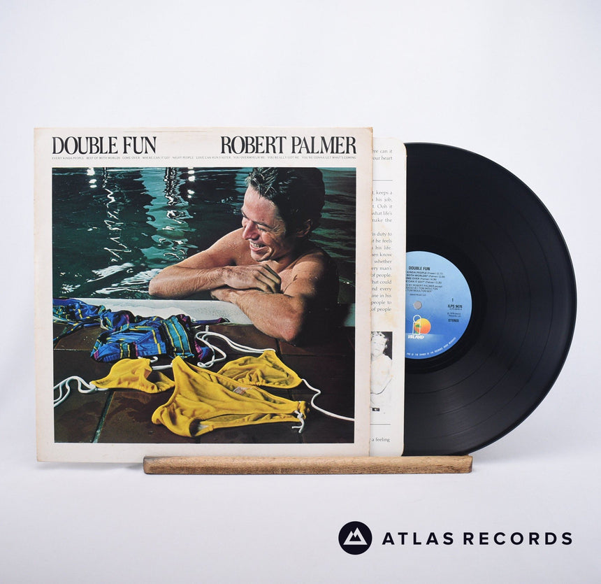 Robert Palmer Double Fun LP Vinyl Record - Front Cover & Record