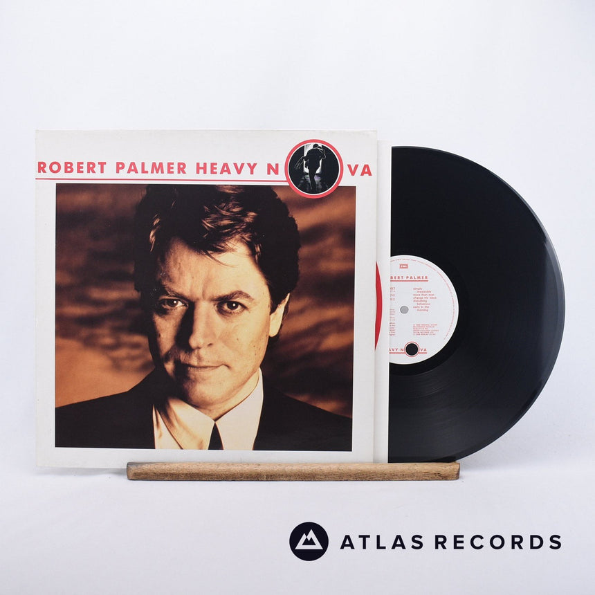 Robert Palmer Heavy Nova LP Vinyl Record - Front Cover & Record