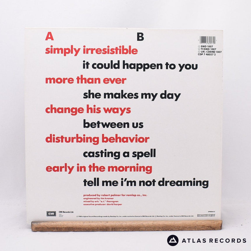 Robert Palmer - Heavy Nova - LP Vinyl Record - EX/EX