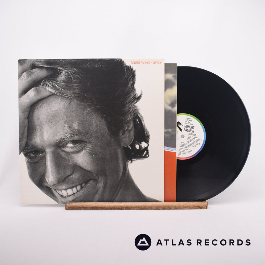Robert Palmer Riptide LP Vinyl Record - Front Cover & Record