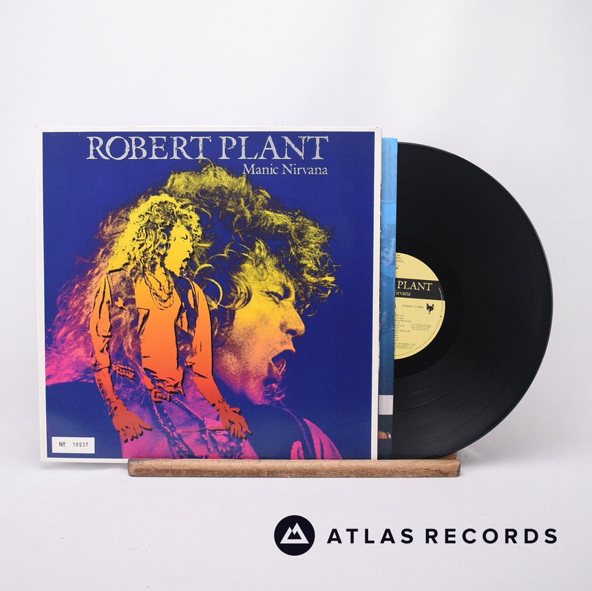 Robert Plant Manic Nirvana LP Vinyl Record - Front Cover & Record