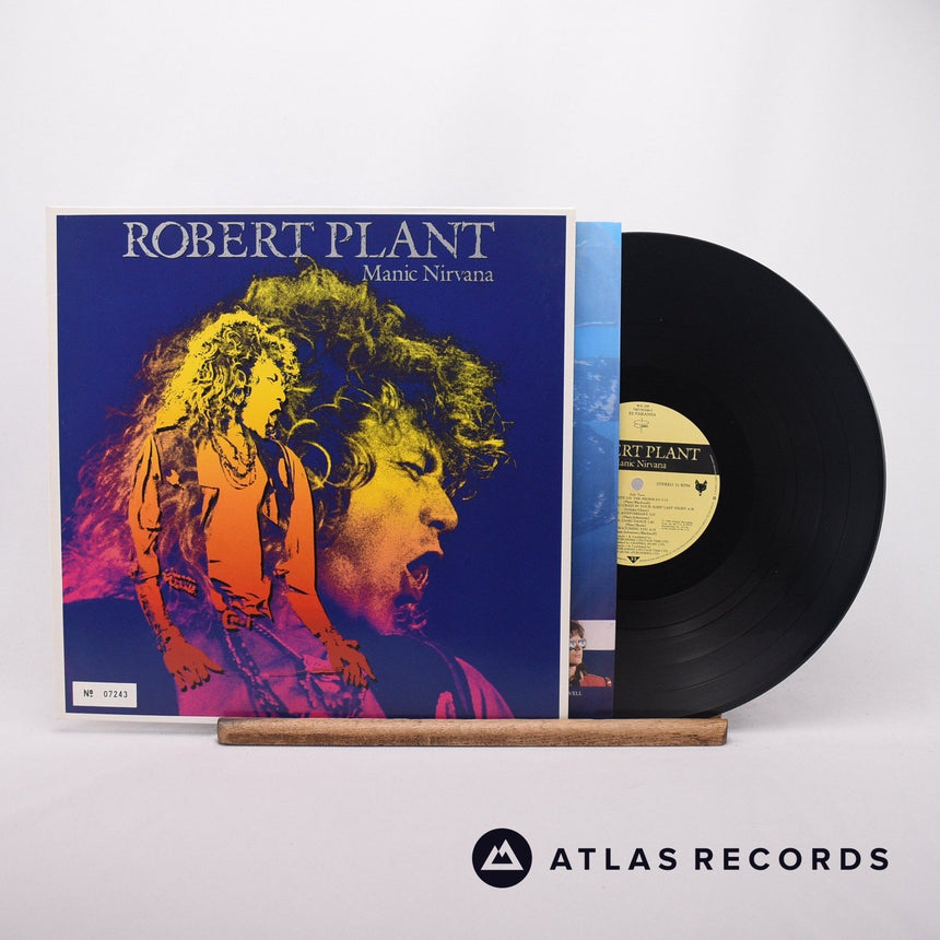 Robert Plant Manic Nirvana LP Vinyl Record - Front Cover & Record