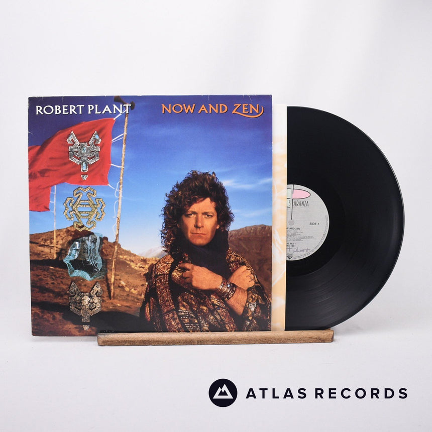 Robert Plant Now And Zen LP Vinyl Record - Front Cover & Record