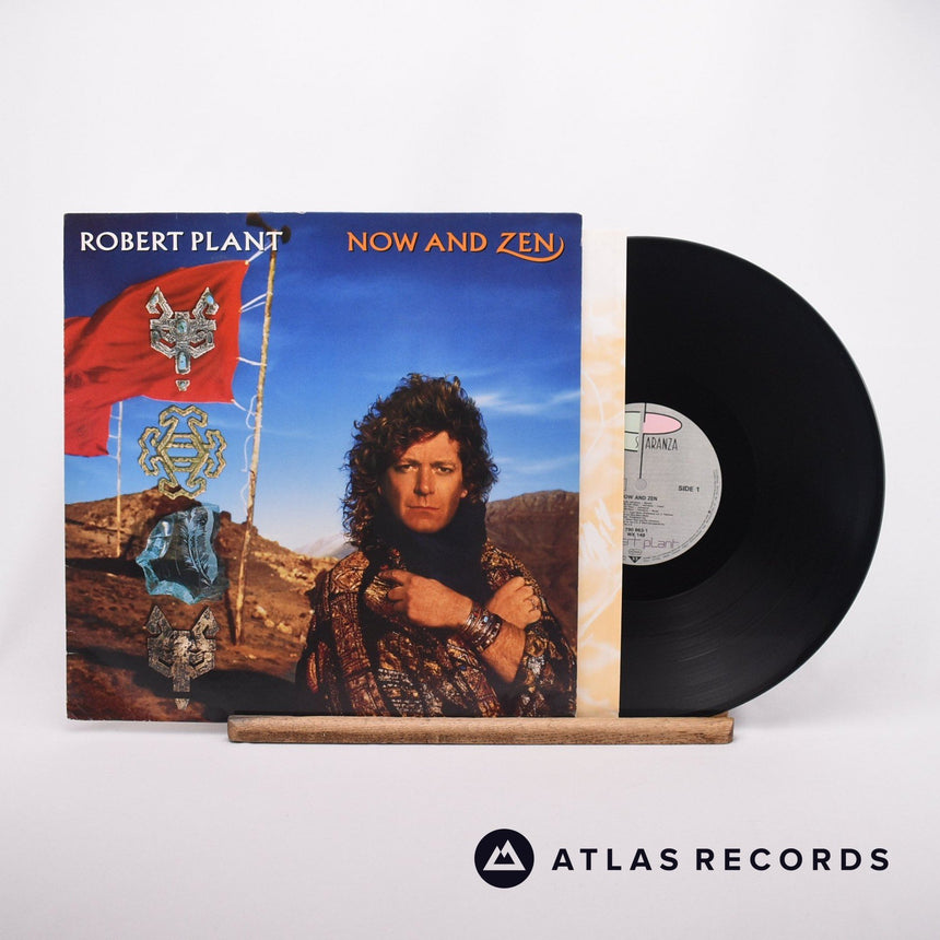 Robert Plant Now And Zen LP Vinyl Record - Front Cover & Record