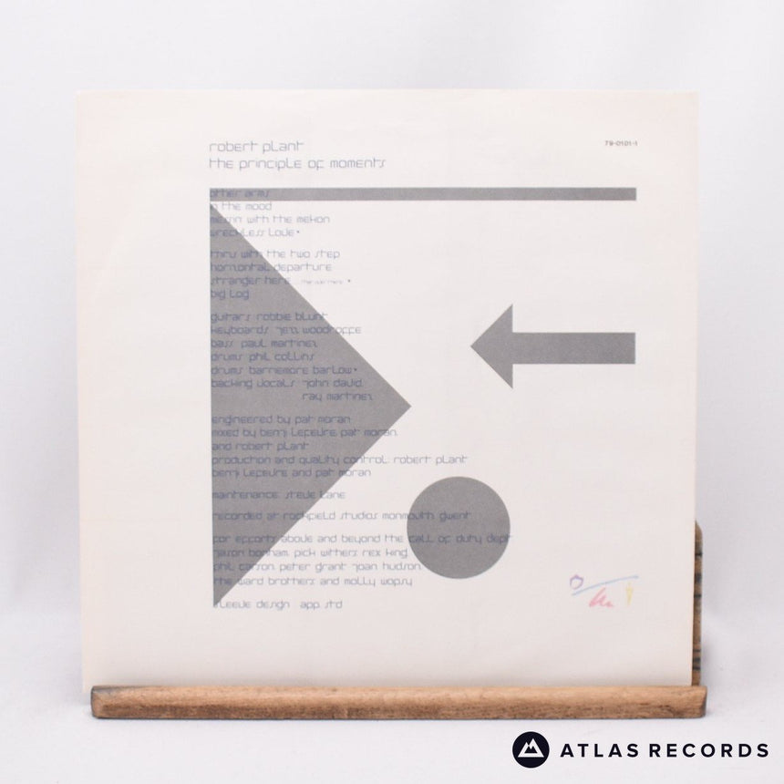 Robert Plant - The Principle Of Moments - LP Vinyl Record - EX/EX