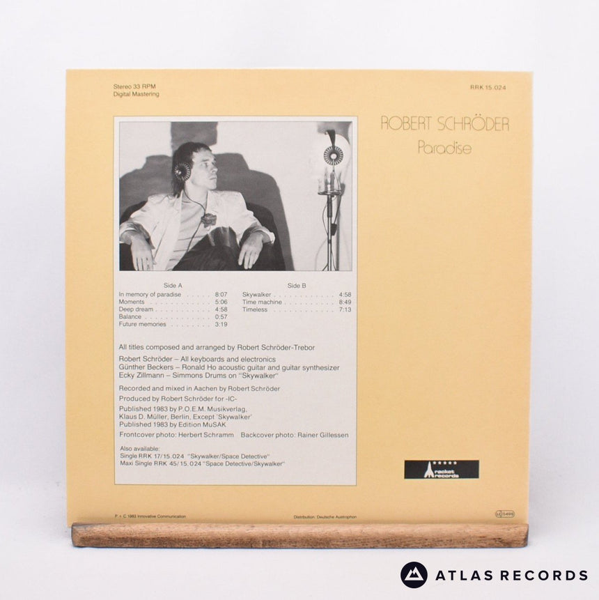 Robert Schröder - Paradise - LP Vinyl Record - EX/EX
