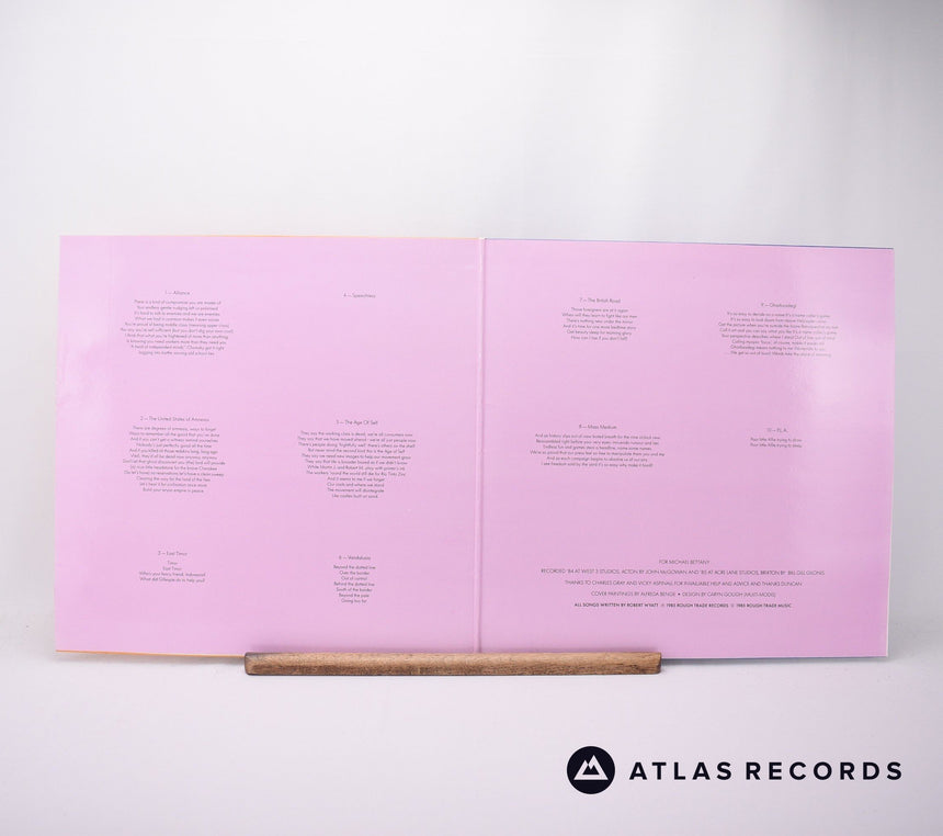 Robert Wyatt - Old Rottenhat - Gatefold LP Vinyl Record - EX/VG+