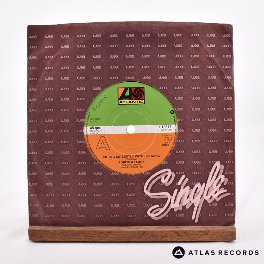 Roberta Flack Killing Me Softly With His Song 7" Vinyl Record - In Sleeve