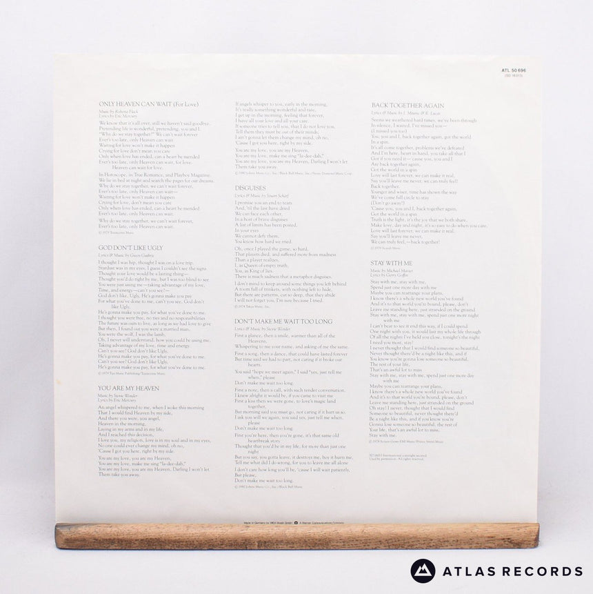 Roberta Flack - Roberta Flack Featuring Donny Hathaway - LP Vinyl Record - EX/EX