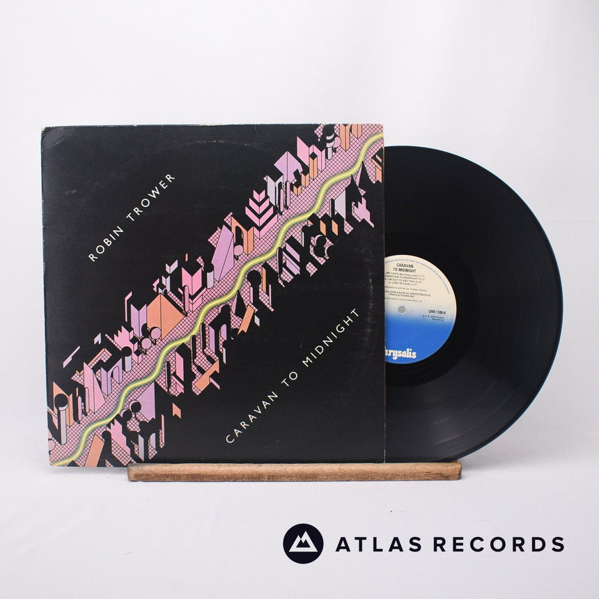 Robin Trower Caravan To Midnight LP Vinyl Record - Front Cover & Record