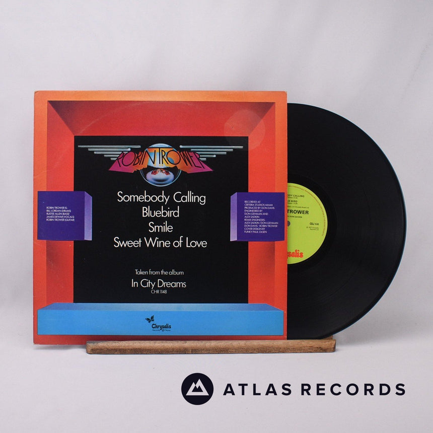 Robin Trower Robin Trower 12" Vinyl Record - Front Cover & Record