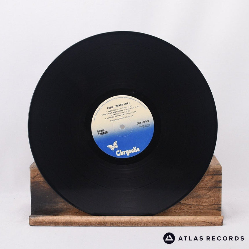 Robin Trower - Robin Trower Live! - Reissue LP Vinyl Record - EX/EX