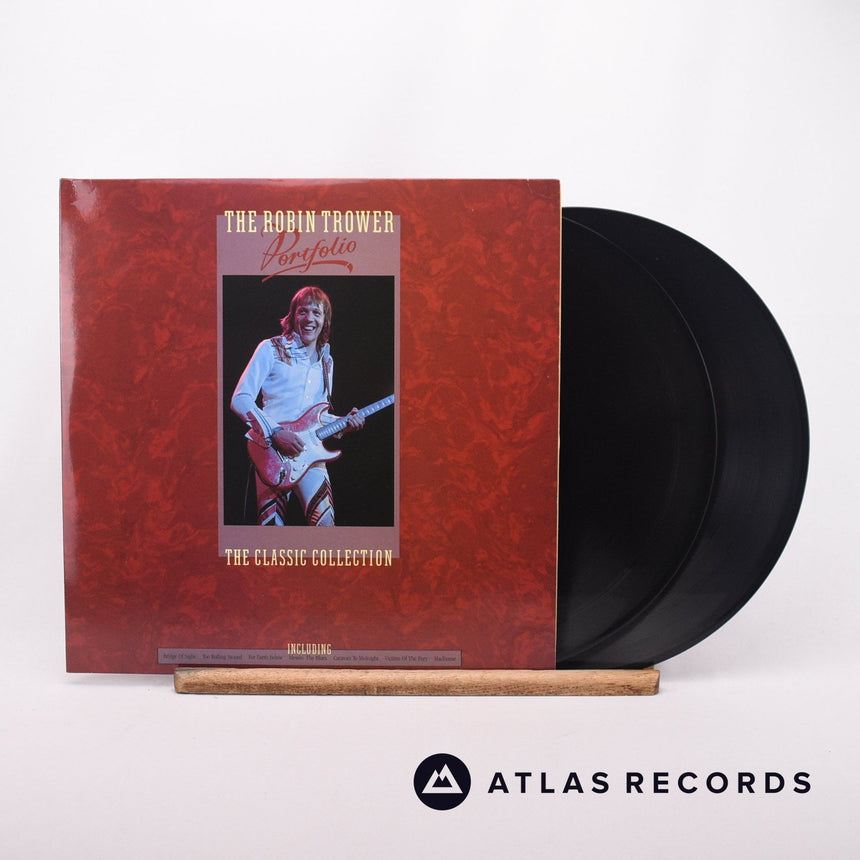 Robin Trower The Robin Trower Portfolio 2 x LP Vinyl Record - Front Cover & Record