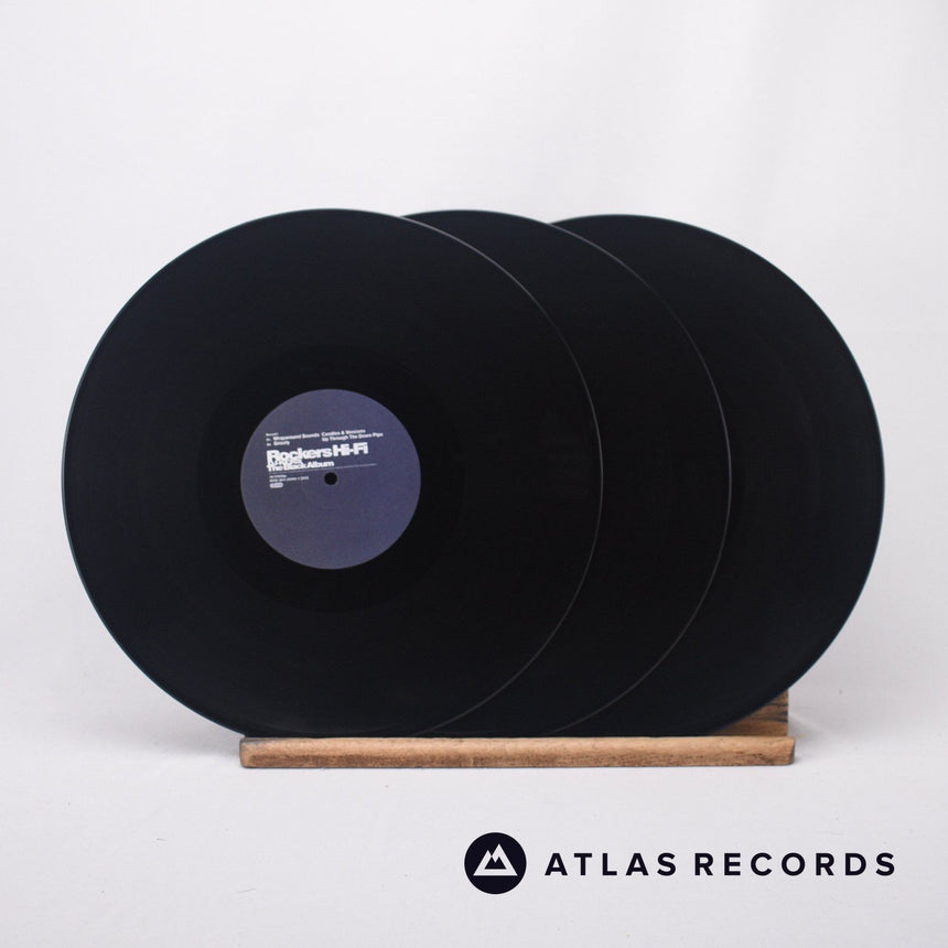 Rockers Hi-Fi - DJ-Kicks: The Black Album - 3 x LP Vinyl Record - VG+/VG+