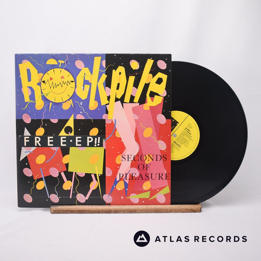 Rockpile Seconds Of Pleasure LP + 7" Vinyl Record - Front Cover & Record