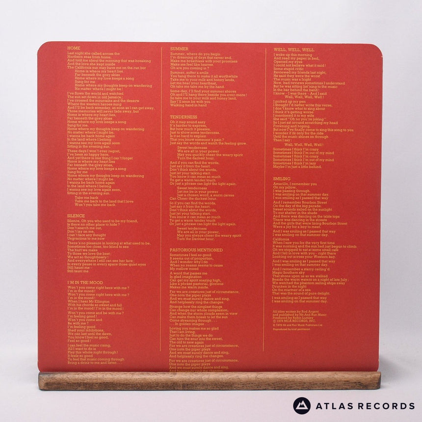 Rod Argent - Moving Home - LP Vinyl Record - EX/EX