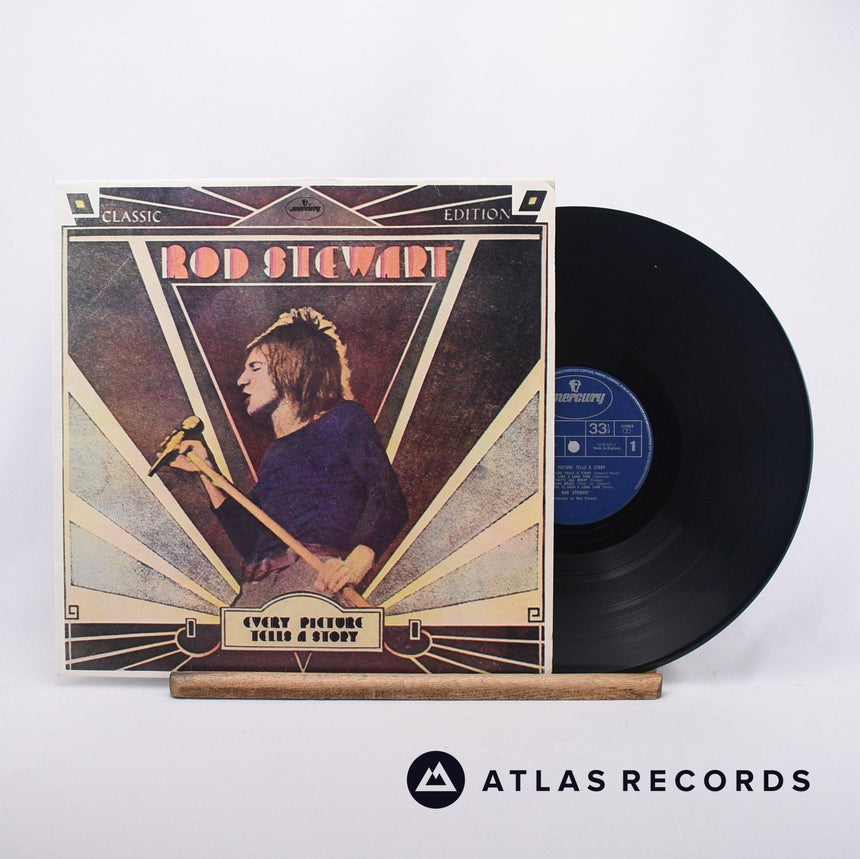 Rod Stewart Every Picture Tells A Story LP Vinyl Record - Front Cover & Record