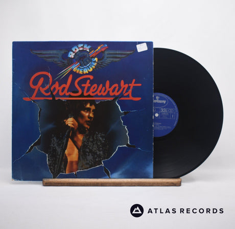 Rod Stewart Rock Heavies LP Vinyl Record - Front Cover & Record