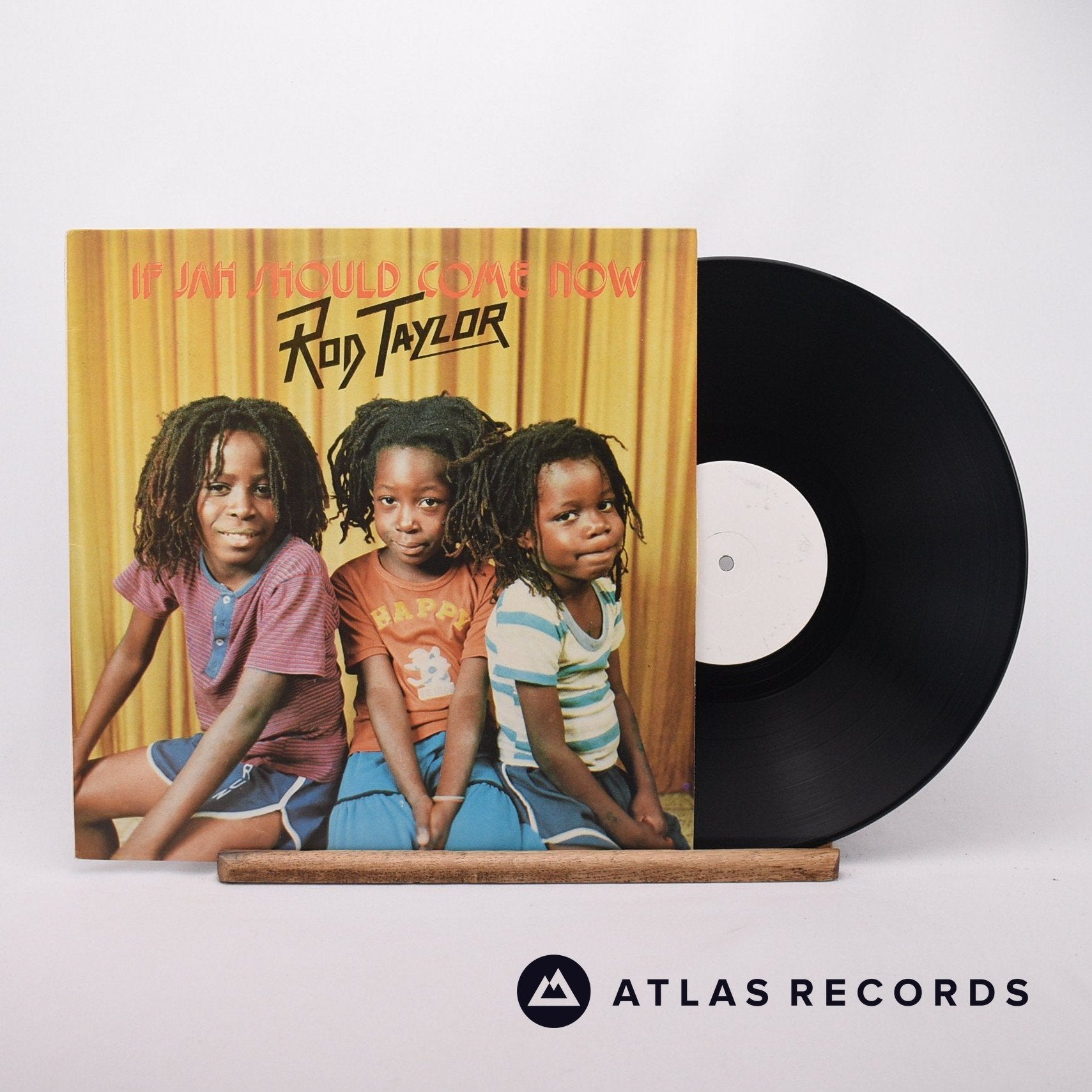Rod Taylor If Jah Should Come Now LP Vinyl Record EX/EX – Atlas