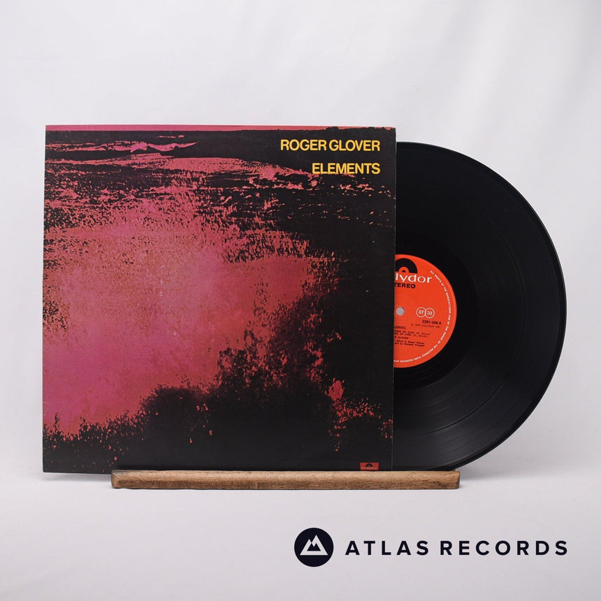 Roger Glover Elements LP Vinyl Record - Front Cover & Record