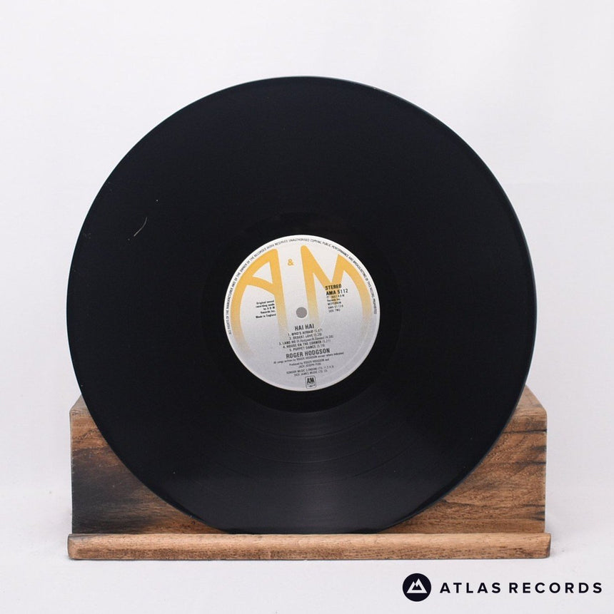 Roger Hodgson - Hai Hai - LP Vinyl Record - EX/EX