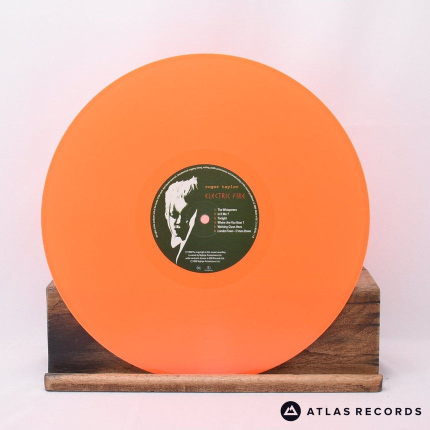 Roger Taylor - Electric Fire - Orange LP Vinyl Record - NM/NM