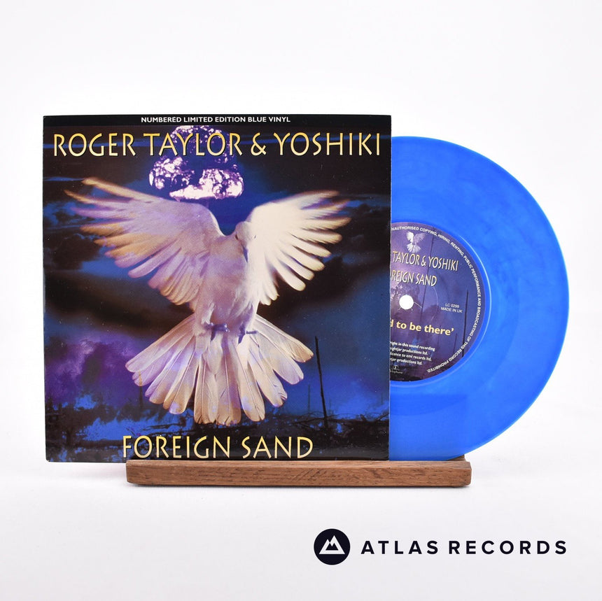 Roger Taylor Foreign Sand 7" Vinyl Record - Front Cover & Record