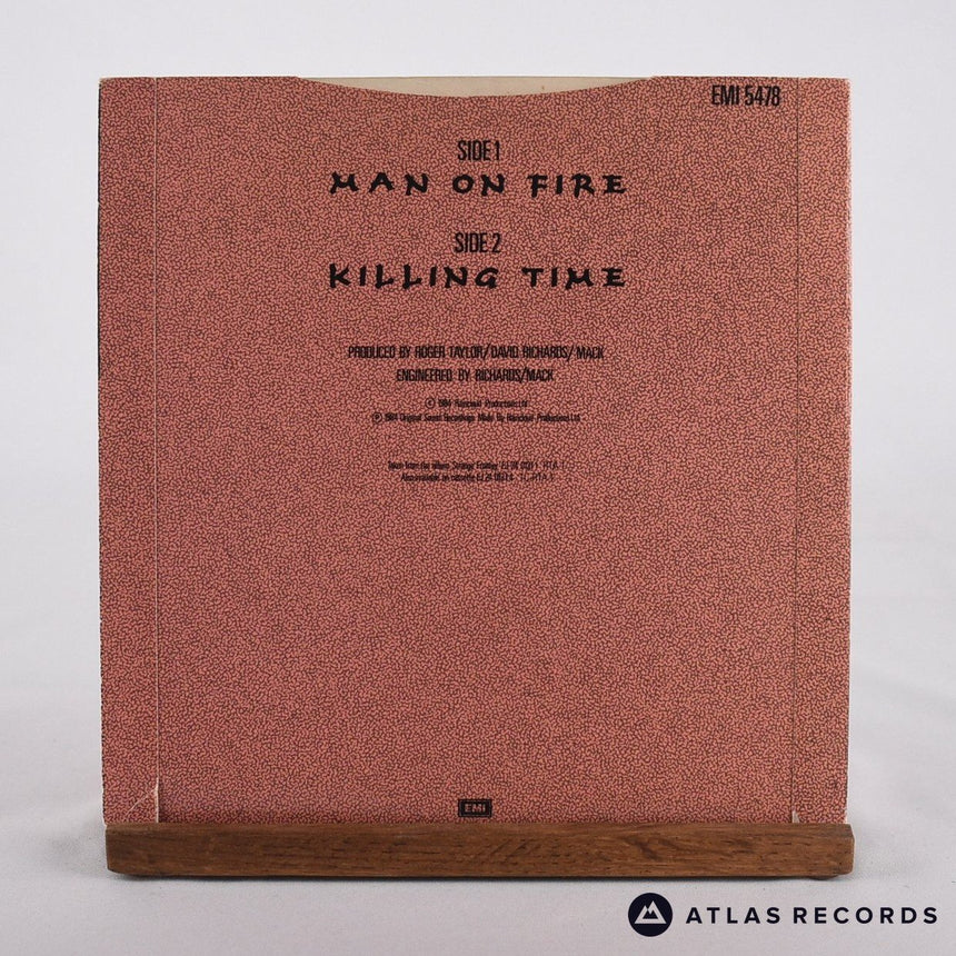 Roger Taylor - Man On Fire - 7" Vinyl Record - EX/VG+