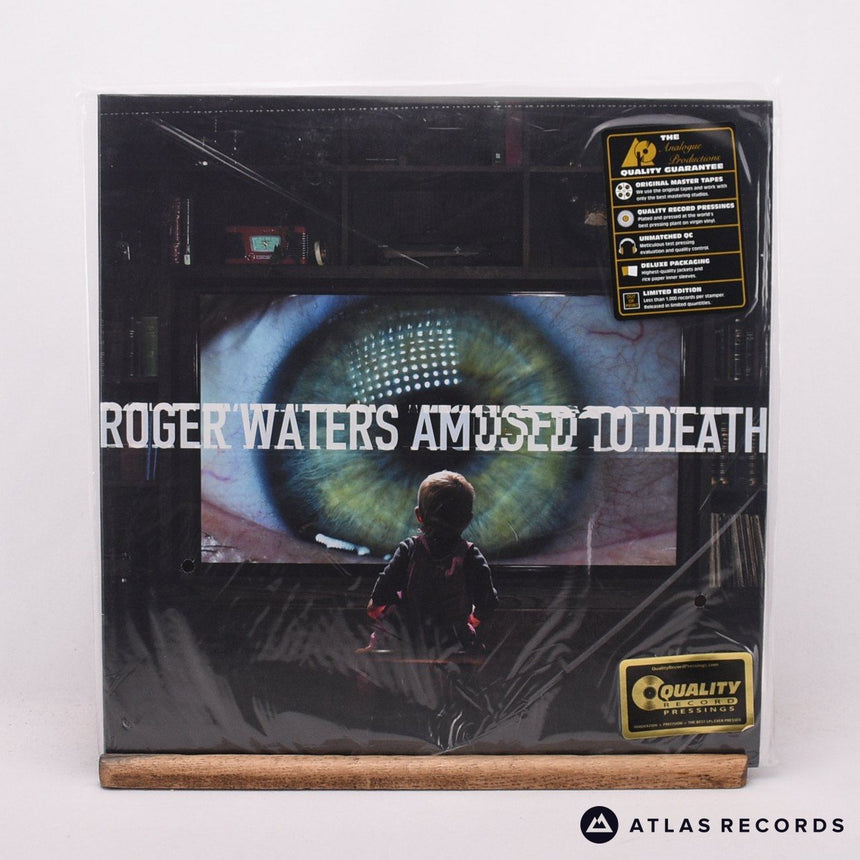 Roger Waters Amused To Death 2 x LP Vinyl Record - Front Cover & Record