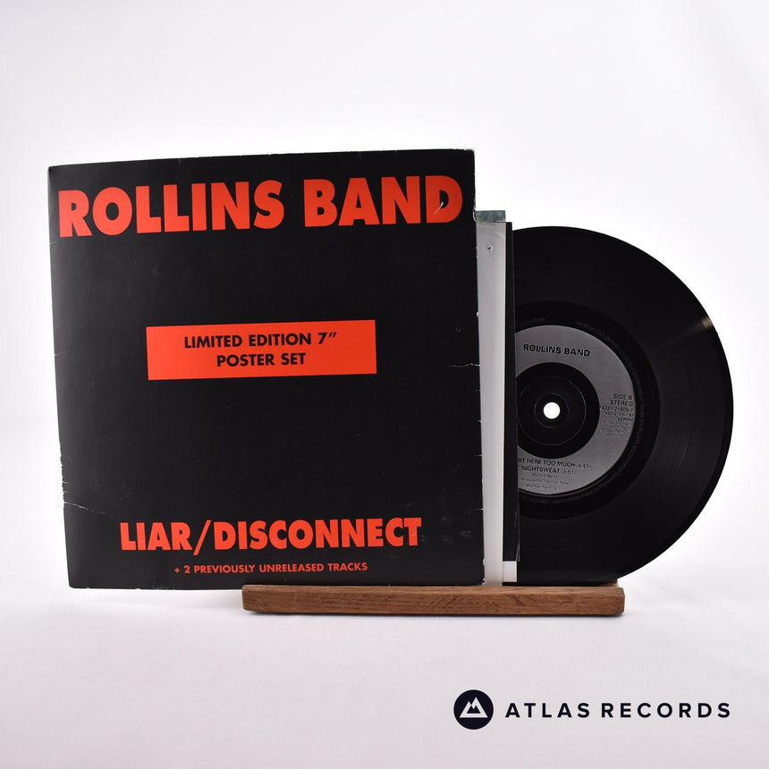 Rollins Band Liar 7" Vinyl Record - Front Cover & Record